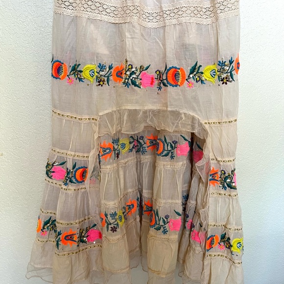 Boston Proper Neon Pop Strapless Dress - Picture 13 of 14